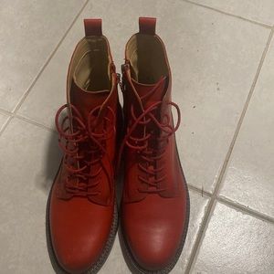 Sam Edelman red boots